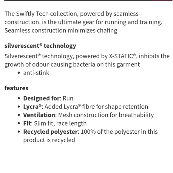 NWT Lululemon Swiftly Tech Tank 2.0 Water Surface Copper Brown/Bold Beige 14 - Picture 3 of 14